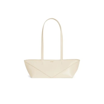 LOEWE CROPPED PUZZLE FOLD IN SHINY CALFSKIN A779PTEX01-2060 (39*12*12cm)